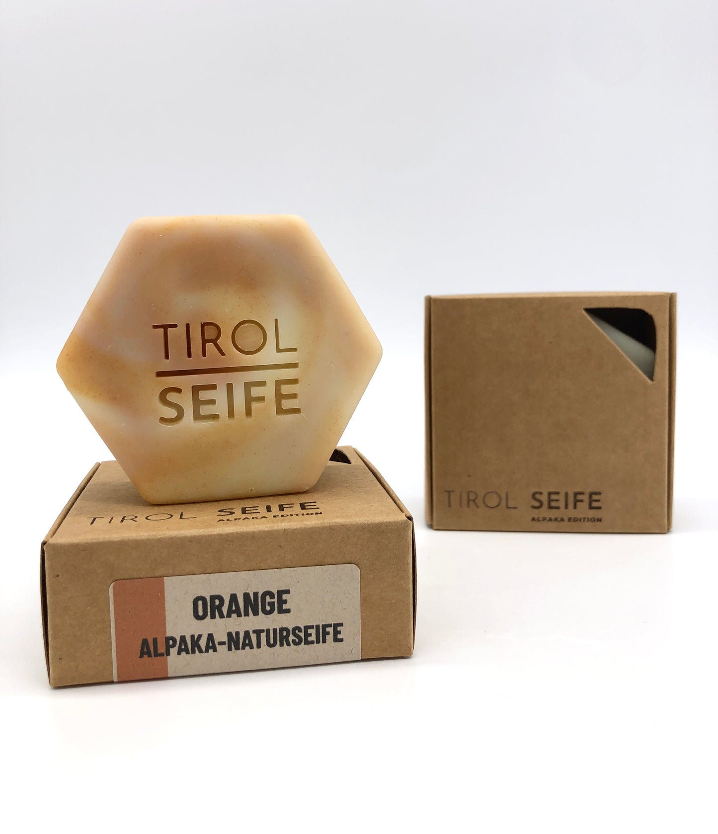 Alpaka Seife mit BIO Sheabutter, BIO Olivenöl - Handgefertigt in Tirol