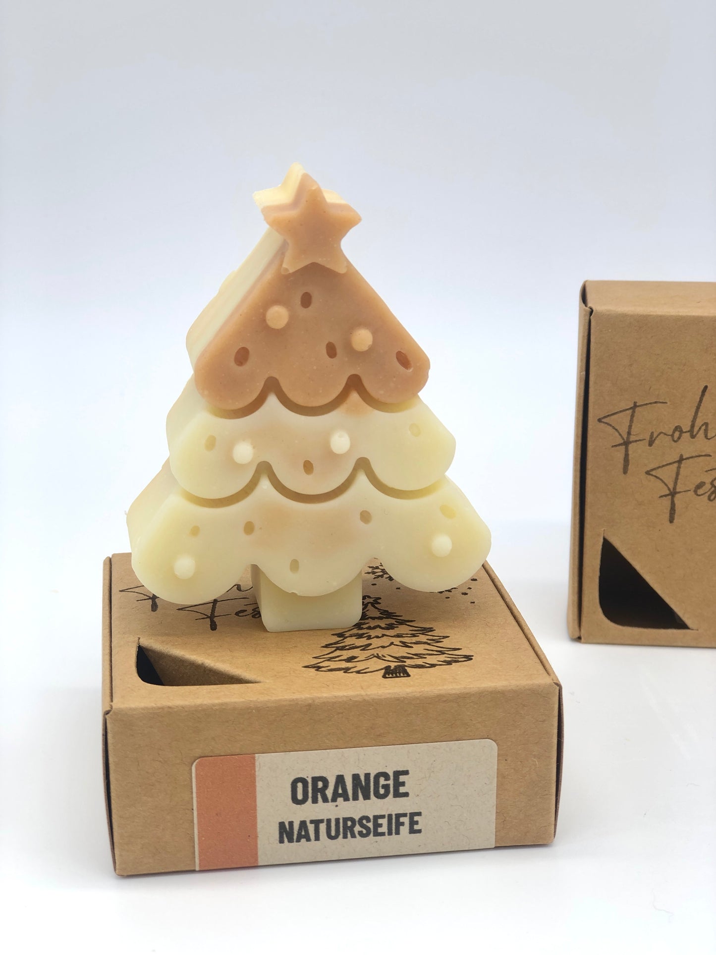 Weihnachtsseife TANNE - Orange