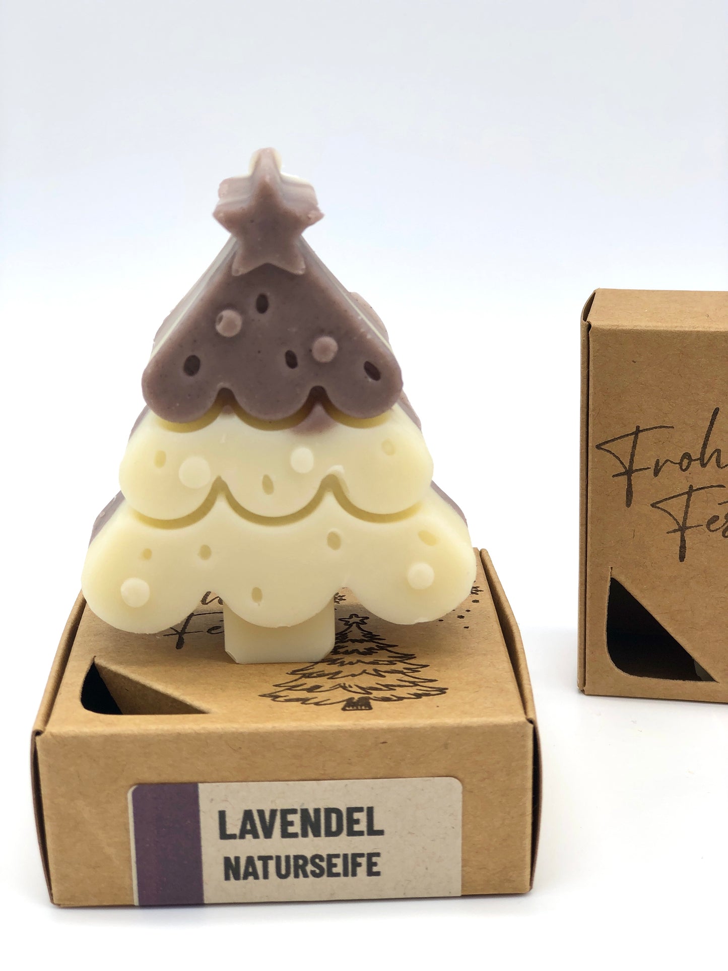Weihnachtsseife TANNE - Lavendel