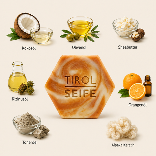 ORANGE I ALPAKA KERATIN SEIFE