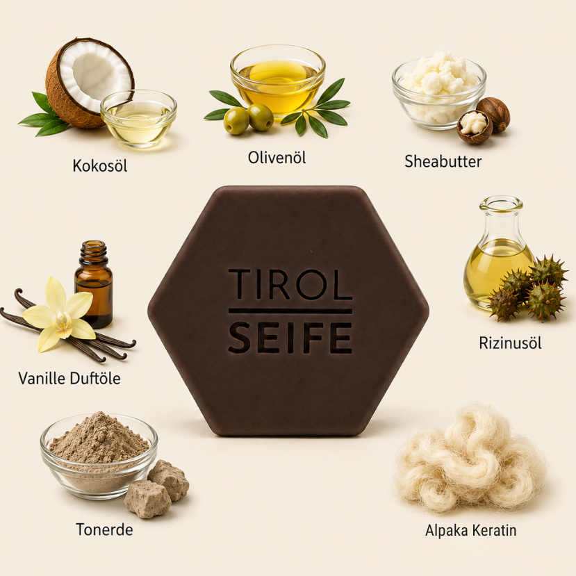 VANILLE I ALPAKA KERATIN SEIFE
