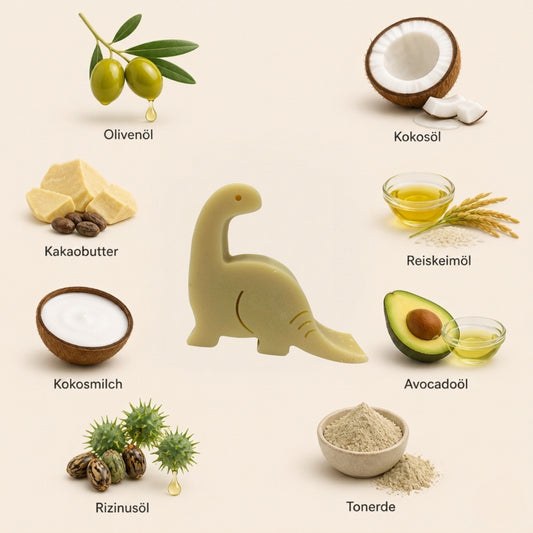 DINOSAURIER KINDERSEIFE I BRACHIOSAURUS