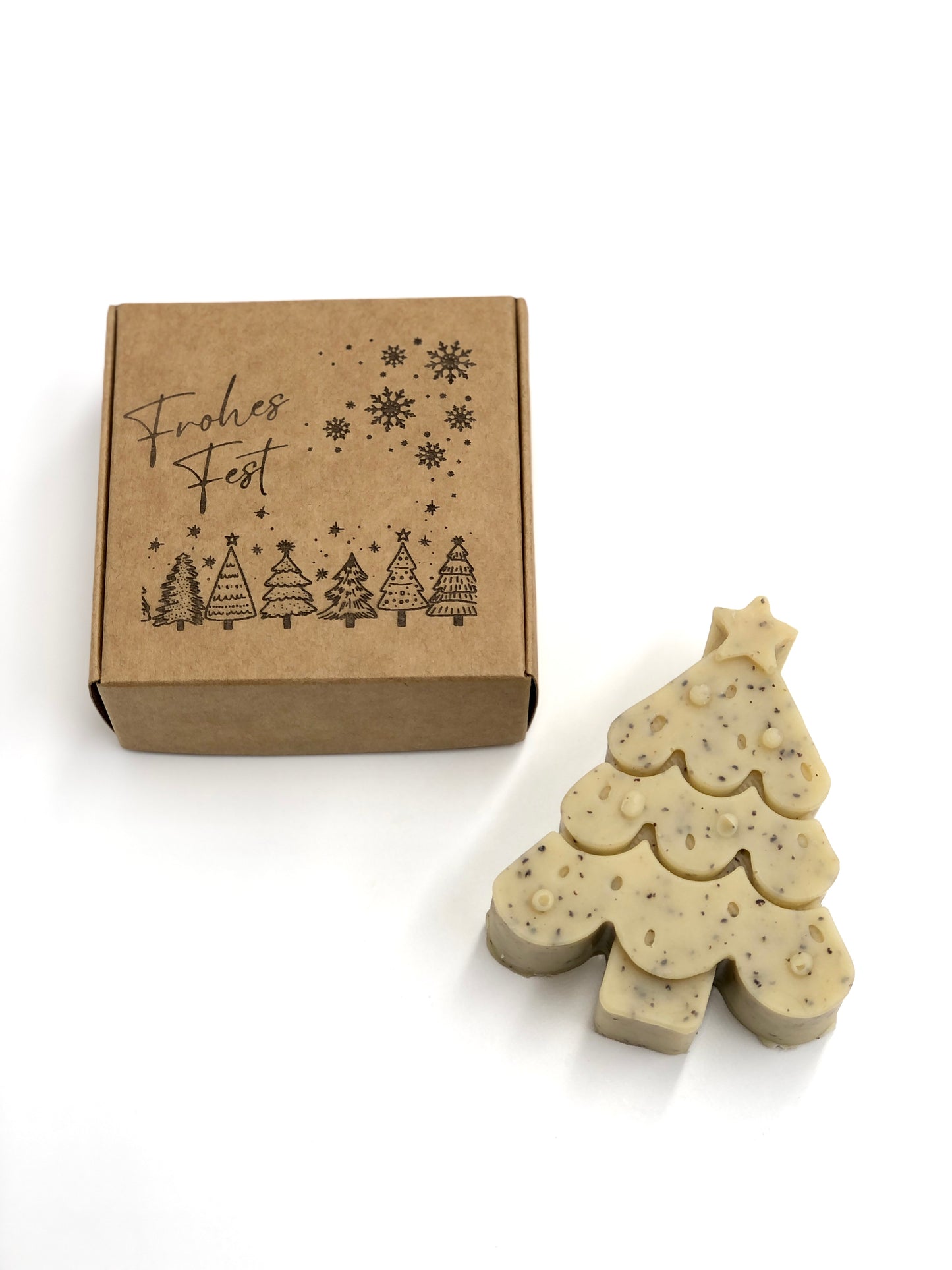 WEIHNACHTSSEIFE ZIMT | NATURSEIFE IN TANNENFORM