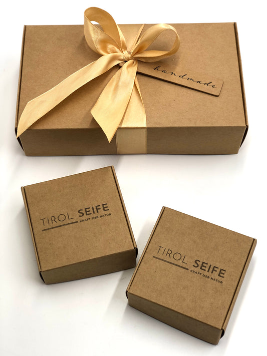 GESCHENKBOX I SEIFENDUO HANDMADE