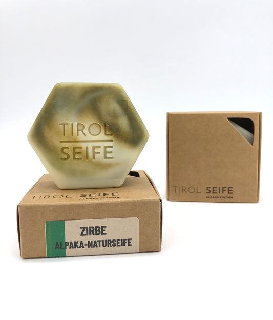 Naturseife ALPAKA Edition - ZIRBE 100g