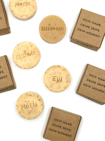 NAMENSSEIFE I PERSONALISIERTE SEIFE