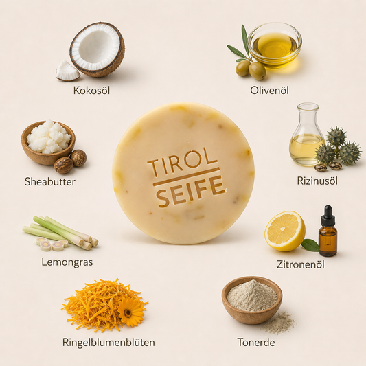 LEMONGRAS RINGELBLUME I SEIFE