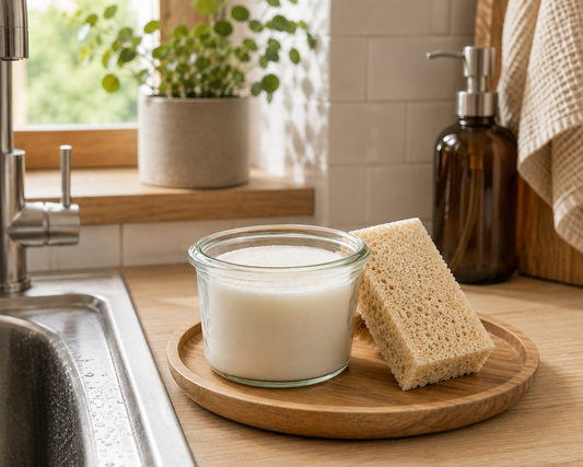 SPÜLSEIFE ALOE VERA - ZITRONE I SET mit GRATIS GLAS