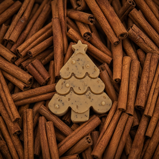 WEIHNACHTSSEIFE ZIMT | NATURSEIFE IN TANNENFORM