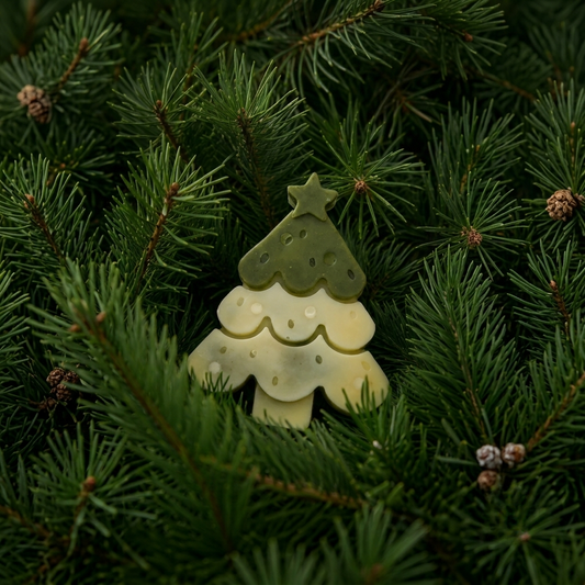 WEIHNACHTSSEIFE ZIRBE | NATURSEIFE IN TANNENFORM